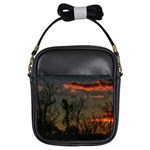 Old Sunset Girls Sling Bag Front