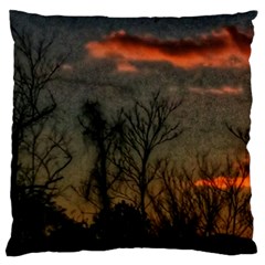 Old Sunset Large Cushion Case (two Sides) by okhismakingart