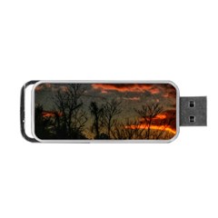 Old Sunset Portable Usb Flash (one Side) by okhismakingart