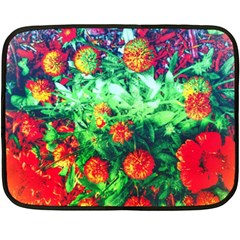 Intense Flowers Fleece Blanket (mini)