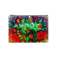 Intense Flowers Cosmetic Bag (medium)