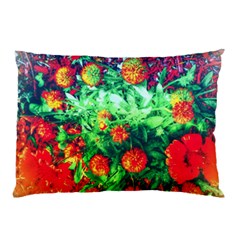 Intense Flowers Pillow Case (two Sides)