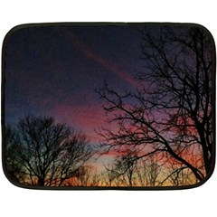 Darkness Falling Fleece Blanket (mini) by okhismakingart