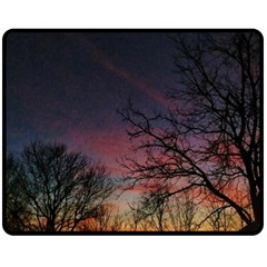 Darkness Falling Fleece Blanket (medium)  by okhismakingart