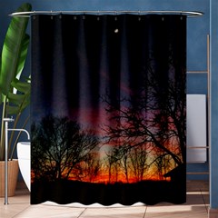 Darkness Falling Shower Curtain 60  X 72  (medium)  by okhismakingart