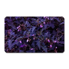 Purple Nettles Magnet (rectangular) by okhismakingart