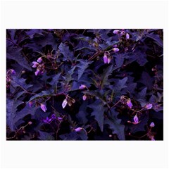 Purple Nettles Large Glasses Cloth (2-side) by okhismakingart