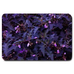 Purple Nettles Large Doormat 