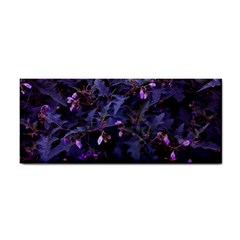 Purple Nettles Hand Towel by okhismakingart