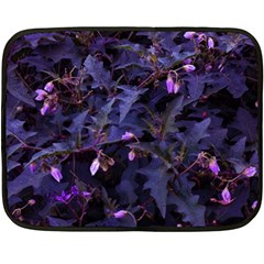 Purple Nettles Fleece Blanket (mini)