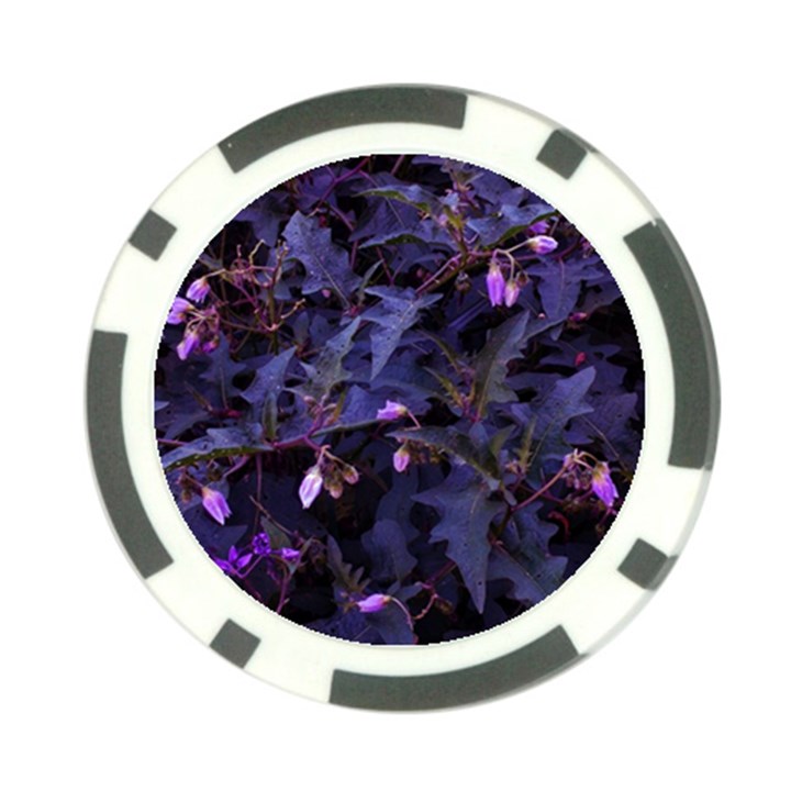 Purple Nettles Poker Chip Card Guard (10 pack)