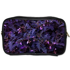 Purple Nettles Toiletries Bag (one Side) by okhismakingart