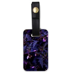 Purple Nettles Luggage Tags (one Side)  by okhismakingart