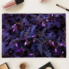 Purple Nettles Cosmetic Bag (xxl) by okhismakingart