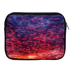 Blood Red Sunrise Apple Ipad 2/3/4 Zipper Cases by okhismakingart