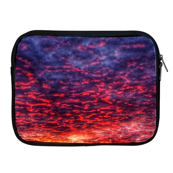 Blood Red Sunrise Apple iPad 2/3/4 Zipper Cases