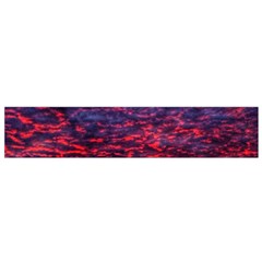 Blood Red Sunrise Small Flano Scarf by okhismakingart