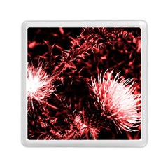 Red Thistle Memory Card Reader (square) by okhismakingart