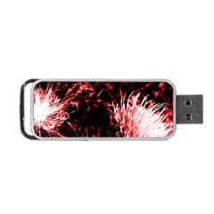 Red Thistle Portable Usb Flash (one Side) by okhismakingart