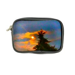 Sunrise And Fir Tree Coin Purse by okhismakingart