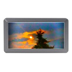 Sunrise And Fir Tree Memory Card Reader (mini) by okhismakingart