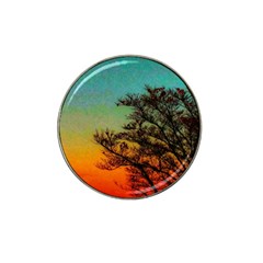 Turquoise Sunset Hat Clip Ball Marker (10 Pack) by okhismakingart