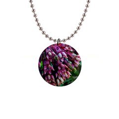 Milkweed 1  Button Necklace by okhismakingart