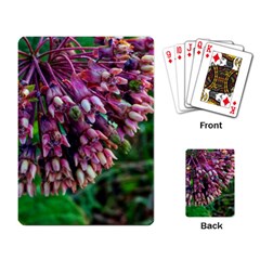 Milkweed Playing Cards Single Design by okhismakingart