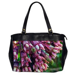 Milkweed Oversize Office Handbag (2 Sides) by okhismakingart