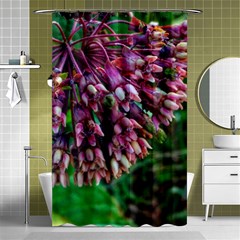 Milkweed Shower Curtain 48  X 72  (small)  by okhismakingart