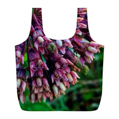 Milkweed Full Print Recycle Bag (l) by okhismakingart