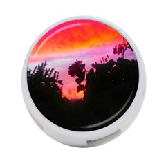 Sunset And Geraniums 4-port Usb Hub (two Sides) by okhismakingart