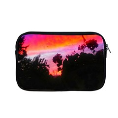 Sunset And Geraniums Apple Macbook Pro 13  Zipper Case by okhismakingart