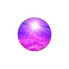 Purple Sun Golf Ball Marker by okhismakingart