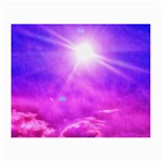 Purple Sun Small Glasses Cloth (2-Side) Front