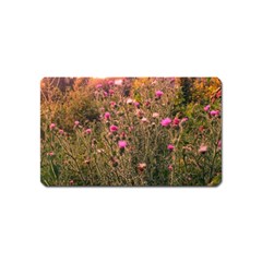 Thistle Field Magnet (name Card) by okhismakingart