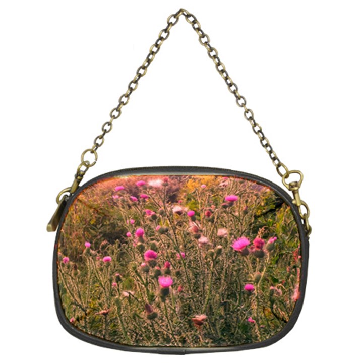 Thistle Field Chain Purse (Two Sides)