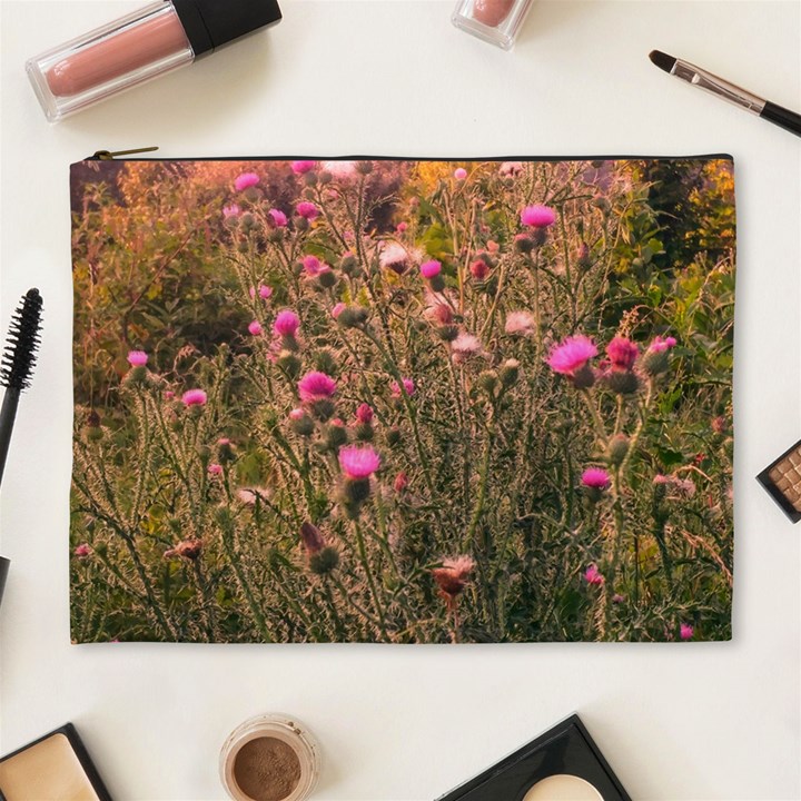 Thistle Field Cosmetic Bag (XL)