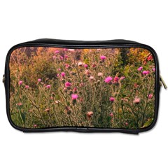 Thistle Field Toiletries Bag (one Side) by okhismakingart