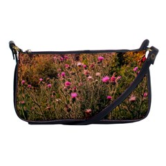 Thistle Field Shoulder Clutch Bag by okhismakingart