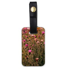 Thistle Field Luggage Tags (one Side)  by okhismakingart