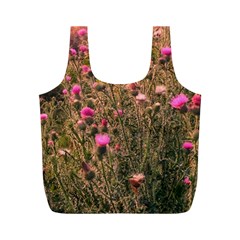 Thistle Field Full Print Recycle Bag (m) by okhismakingart