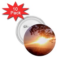 Mountain Sunset 1 75  Buttons (10 Pack) by okhismakingart