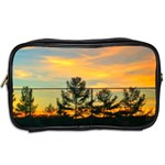 Fence Line Trees Toiletries Bag (Two Sides) Back