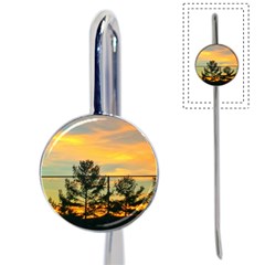 Fence Line Trees Book Mark by okhismakingart