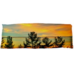 Fence Line Trees Body Pillow Case Dakimakura (two Sides) by okhismakingart