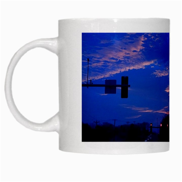 Blue Highway White Mugs