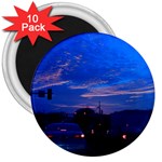 Blue Highway 3  Magnets (10 pack)  Front