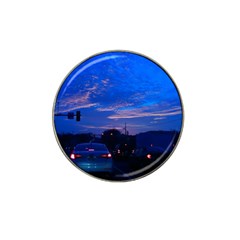 Blue Highway Hat Clip Ball Marker (4 Pack) by okhismakingart