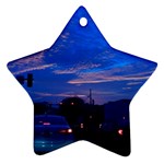 Blue Highway Star Ornament (Two Sides) Front